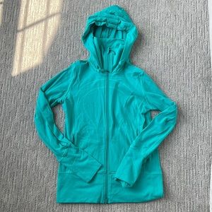 Lulu teal jacket